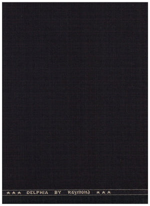 Brown Raymond Poly viscose trousers and suiting fabric, showcasing the textured fabric and tailored fit on a hanger.