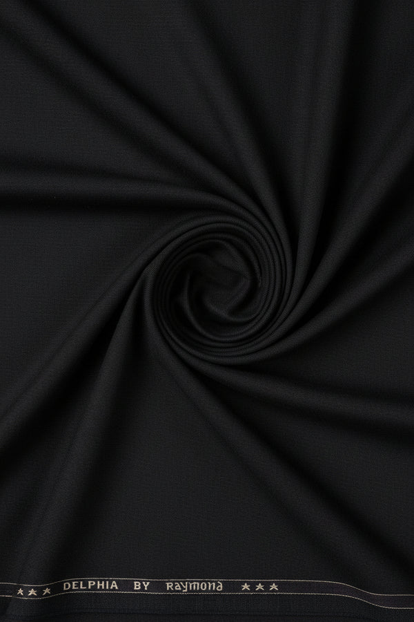 Raymond poly viscose suit fabric in coffee brown, showing close-up of textured viscose blend material for suiting and tailoring.