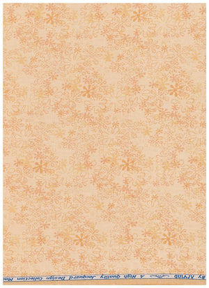 Arvind Jacquard Cotton Unstitched Shirting Fabric in Aurore Orange with intricate jacquard pattern, suitable for custom shirts