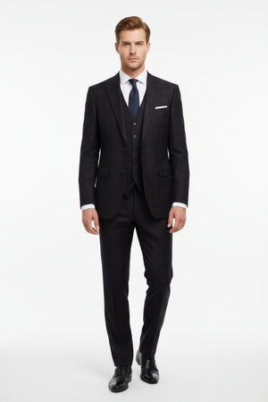 Raymond Purple Readymade Suit