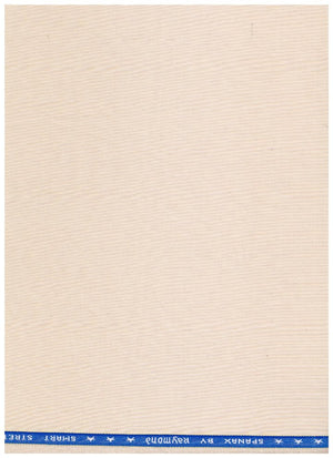 Raymond ivory poly wool suiting fabric bolt, wool blend material suitable for suits and formal garments, textured fabric roll.