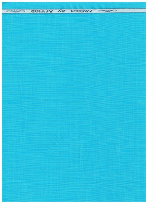 Arvind Blue Cotton Shirt Fabric