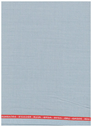 Raymond unstitched poly viscose trousers and suiting fabric in fumes grey, lightweight material for tailored clothing.