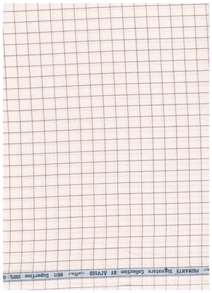 Beige Arvind cotton shirting fabric with a smooth texture, suitable for shirts and crafted by ARVIND.