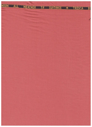 Arvind Carrot Red Polyviscose Suiting Fabric