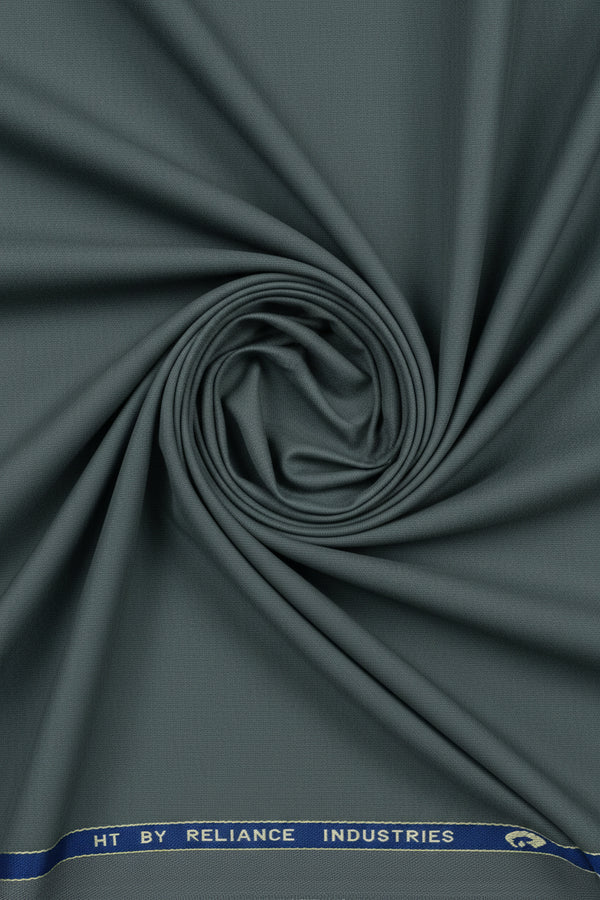 Georgia Gullini Italy Polywool Super 100’s fabric for trousers and suiting, featuring a premium steel armor wool blend texture.