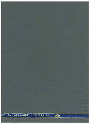 Georgia Gullini Italy Polywool Super 100’s fabric for trousers and suiting, featuring a sleek steel armor wool blend texture.