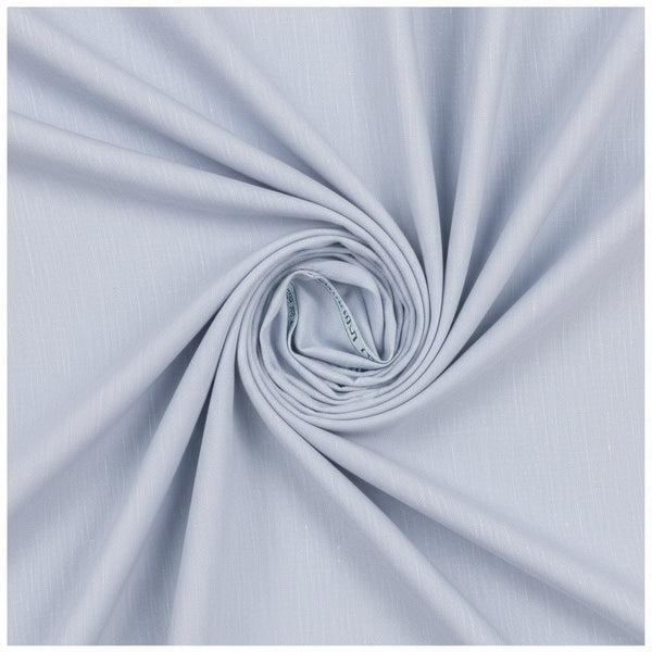 Lavender Arvind Primante linen Tencel shirt fabric swatch showing soft, textured linen Tencel material for shirts.