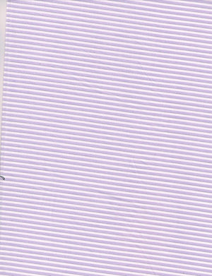 Mafatlal Cotton Unstitched Pinstripes Shirting Fabric in Parma Purple, featuring a smooth cotton texture and purple pinstripe pattern.