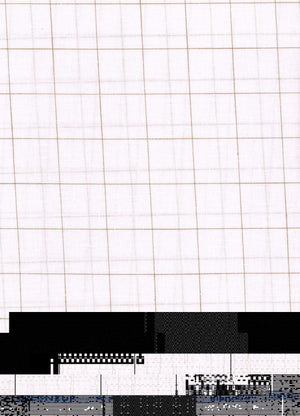 White Arvind Checks unstitched PC shirting fabric, suitable for custom shirts, with a classic checkered pattern and soft cotton feel.