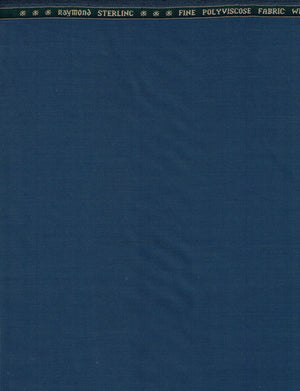 Navy blue fabric with 'Raymond Sterling' label at the top