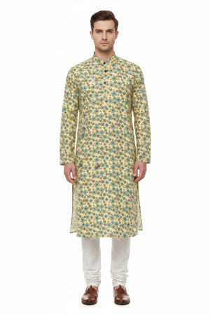 Readymade Yellow Kurta