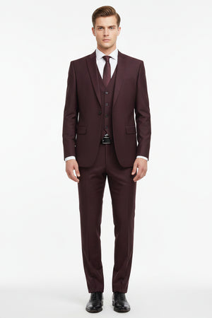 Dark purple Suit