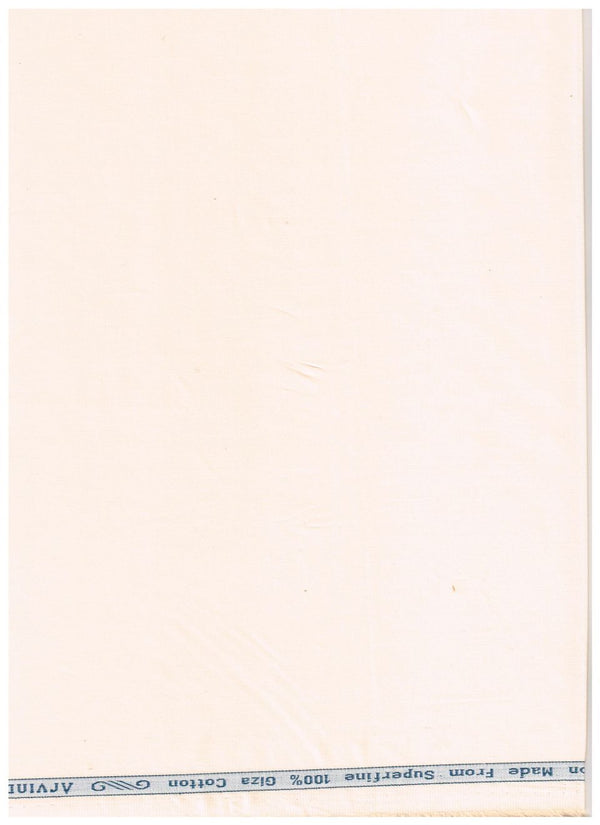 Peach cotton satin shirting fabric by ARVIND with a smooth, shiny finish and lightweight texture, ideal for elegant shirts.