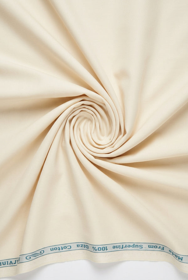 Peach Arvind cotton satin shirting fabric with a smooth, shiny finish, ideal for stylish men's or women's shirts.