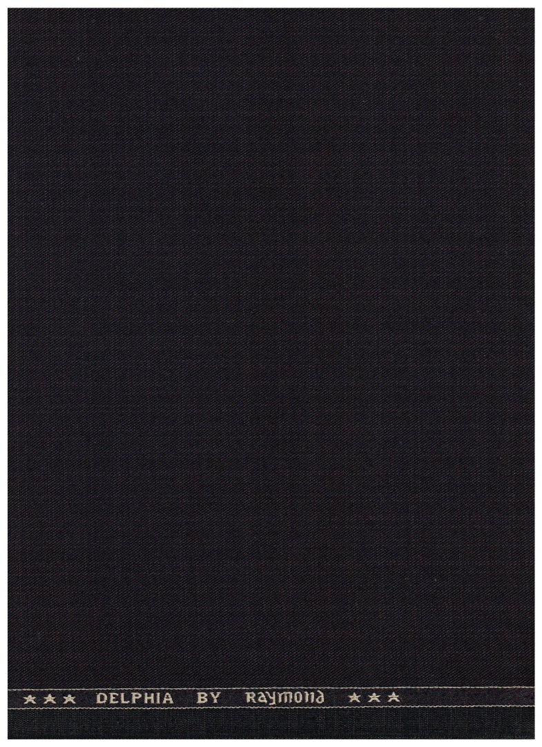 Brown Raymond Poly viscose trousers and suiting fabric, showcasing the textured fabric and tailored fit on a hanger.
