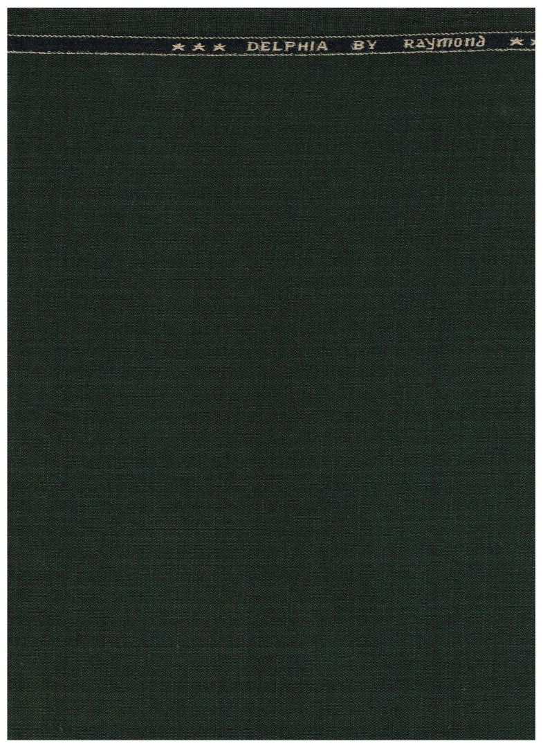 Raymond Unstitched Polyviscose Trousers & Suiting Fabric ( Seaweed Green )