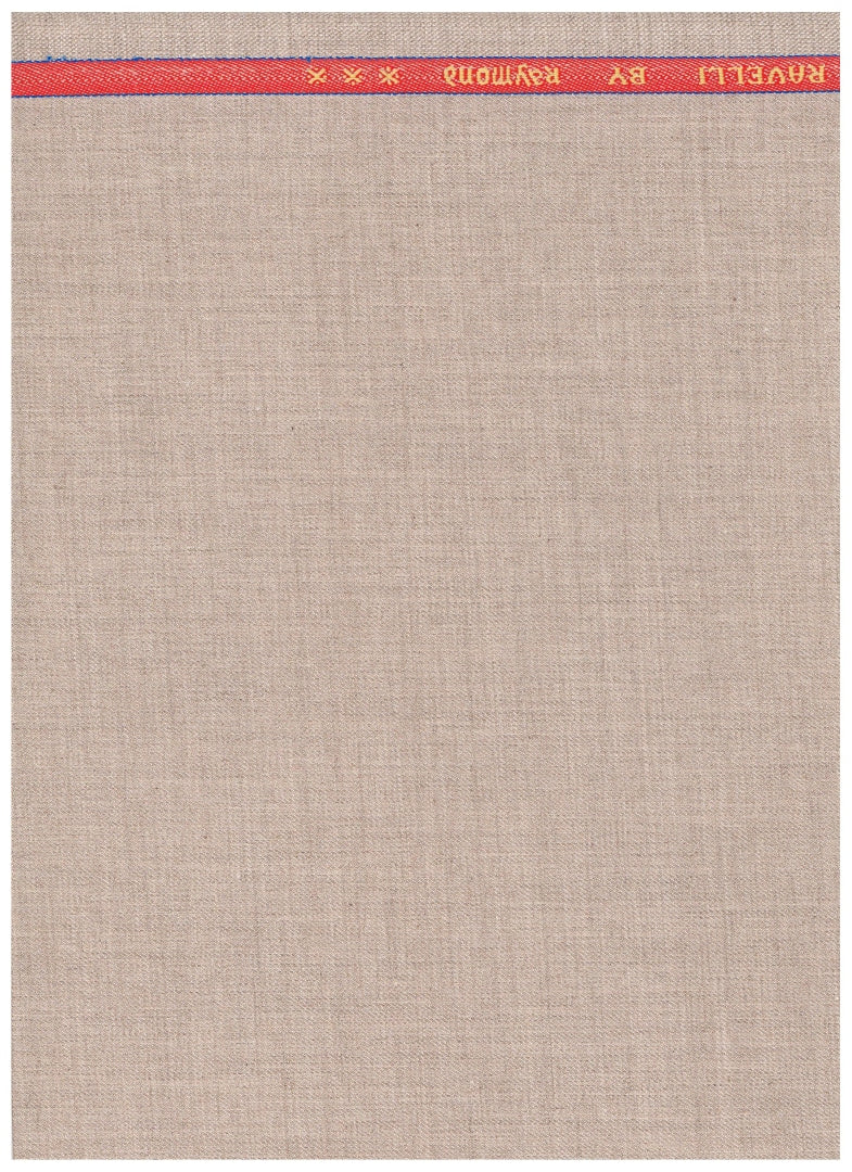 Raymond Unstitched Polyviscose Trousers & Suiting Fabric ( Tan Beige )