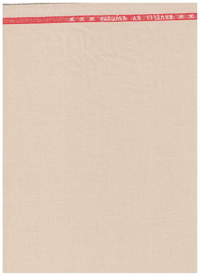 Raymond Unstitched Polyviscose Trousers & Suiting Fabric ( Sand Beige )