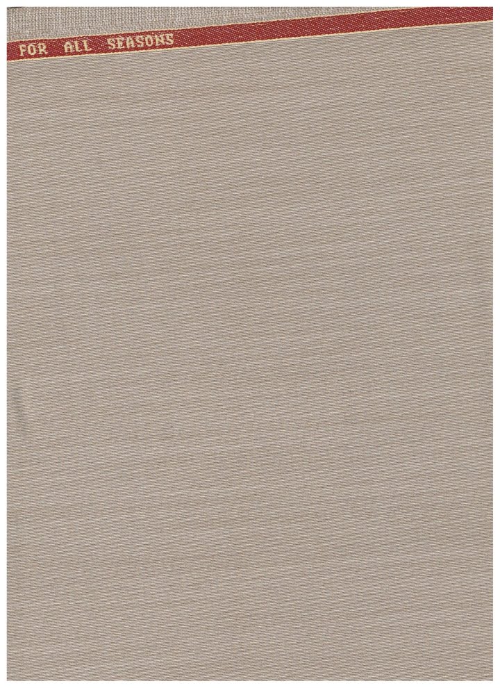 Beige Polywool Raymond Suiting Fabric