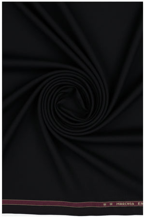 Brown Raymond unstitched polywool trousers fabric shown in a close-up view with a textured weave and soft drape.