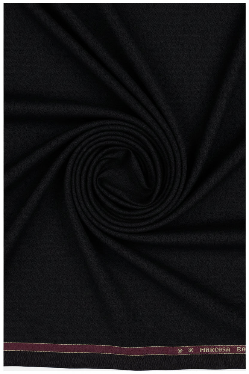 Brown Raymond luxurious unstitched polywool trousers fabric with intricate weave pattern, suitable for tailoring elegant trousers.