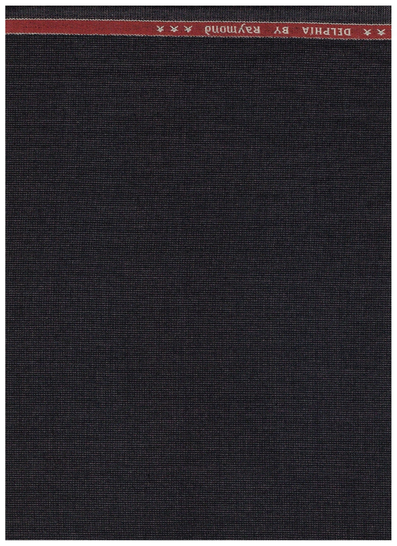 Raymond Unstitched Polyviscose Trousers & Suiting Fabric ( Licorice Brown)