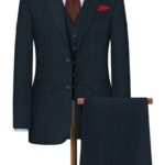 Elevate Your Style With Raymond Unstitched Polyviscose Trousers & Suiting Fabric ( Prussian Blue )
