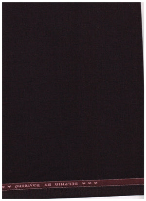 Brown Raymond Poly viscose trouser and suiting fabric, close-up of textured textile for tailored clothing and suit making.
