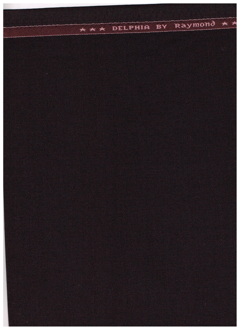 Elevate Your Style With Raymond Unstitched Polyviscose Trouser & Suiting Fabric ( Coffee Brown )