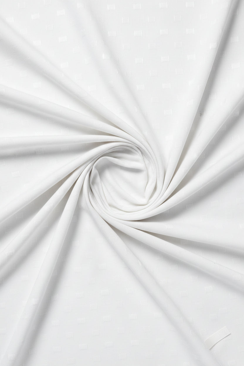 Solid white color swatch