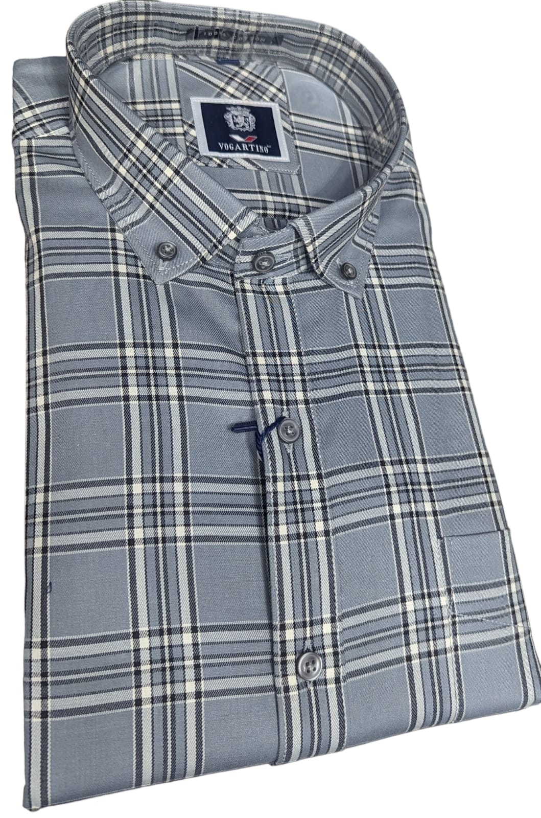 Grey Check Shirt