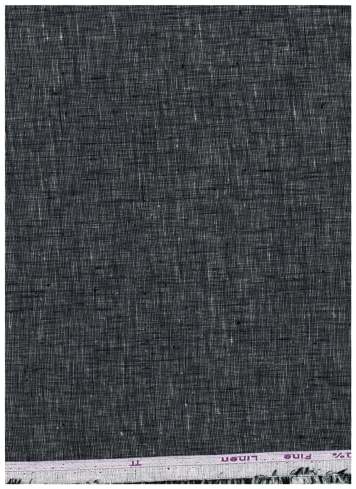 Grey Arvind 70-Lea linen plain shirting fabric, unstitched textile material suitable for custom shirts and garments.