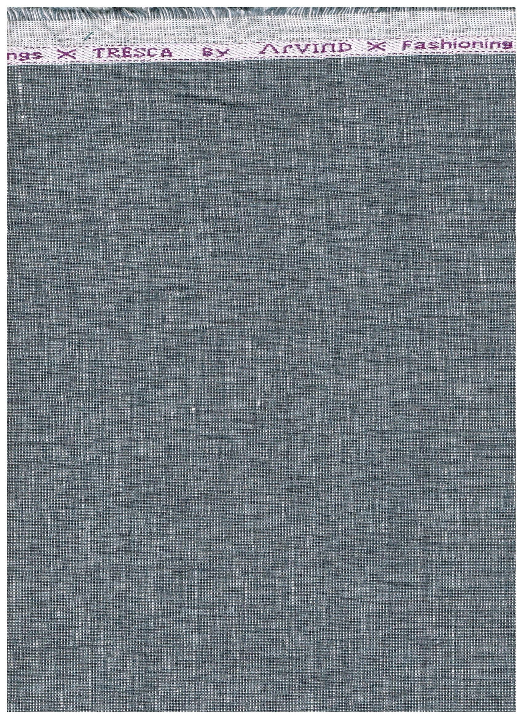 Arvind Unstitched Linen Trousers & Suiting Fabric ( Grey )