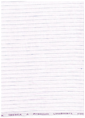 Arvind tresca linen blue stripe on pink mockup