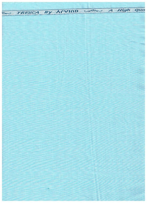Arvind Blue Tresca Cotton Shirting Fabric