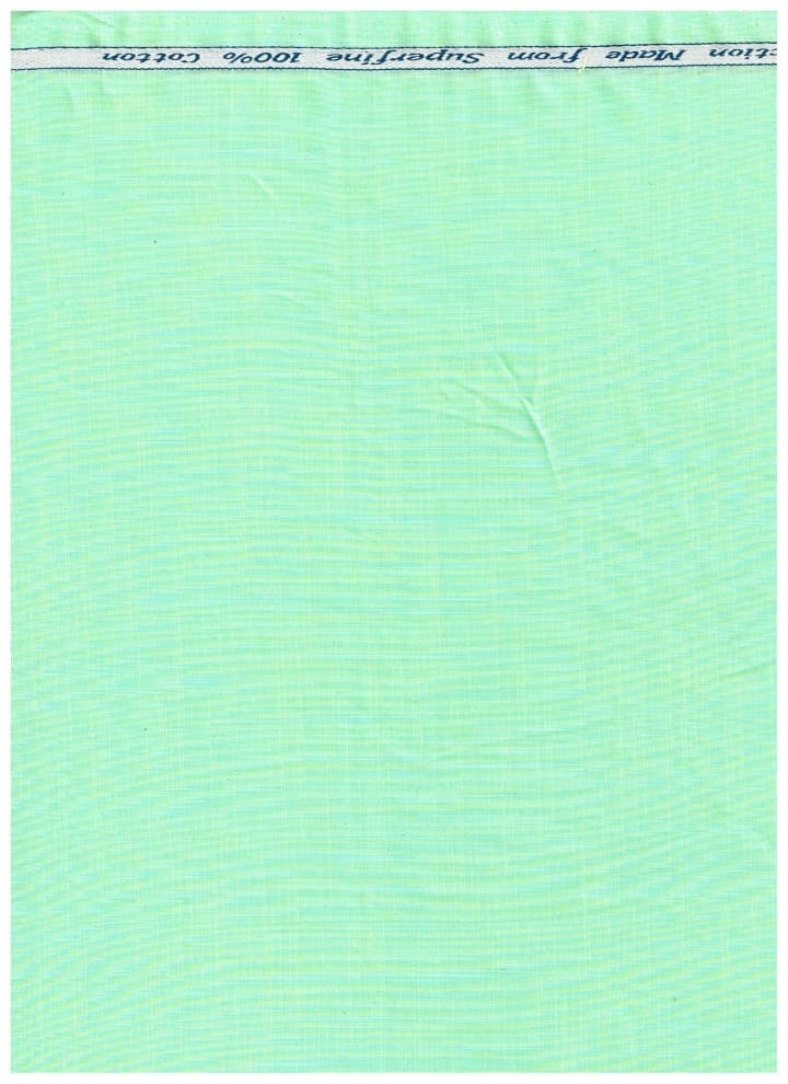Arvind Linen Green Shirting Fabric