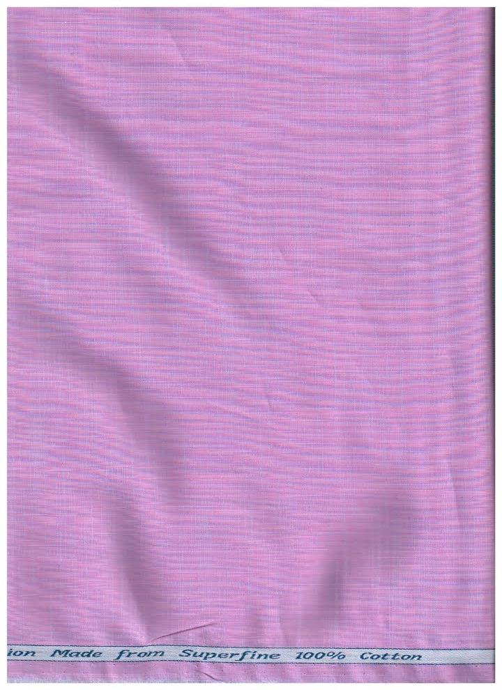 Purple Arvind Tresca cotton unstitched shirting fabric with a smooth, woven texture, ideal for custom shirts and dress fabrics.