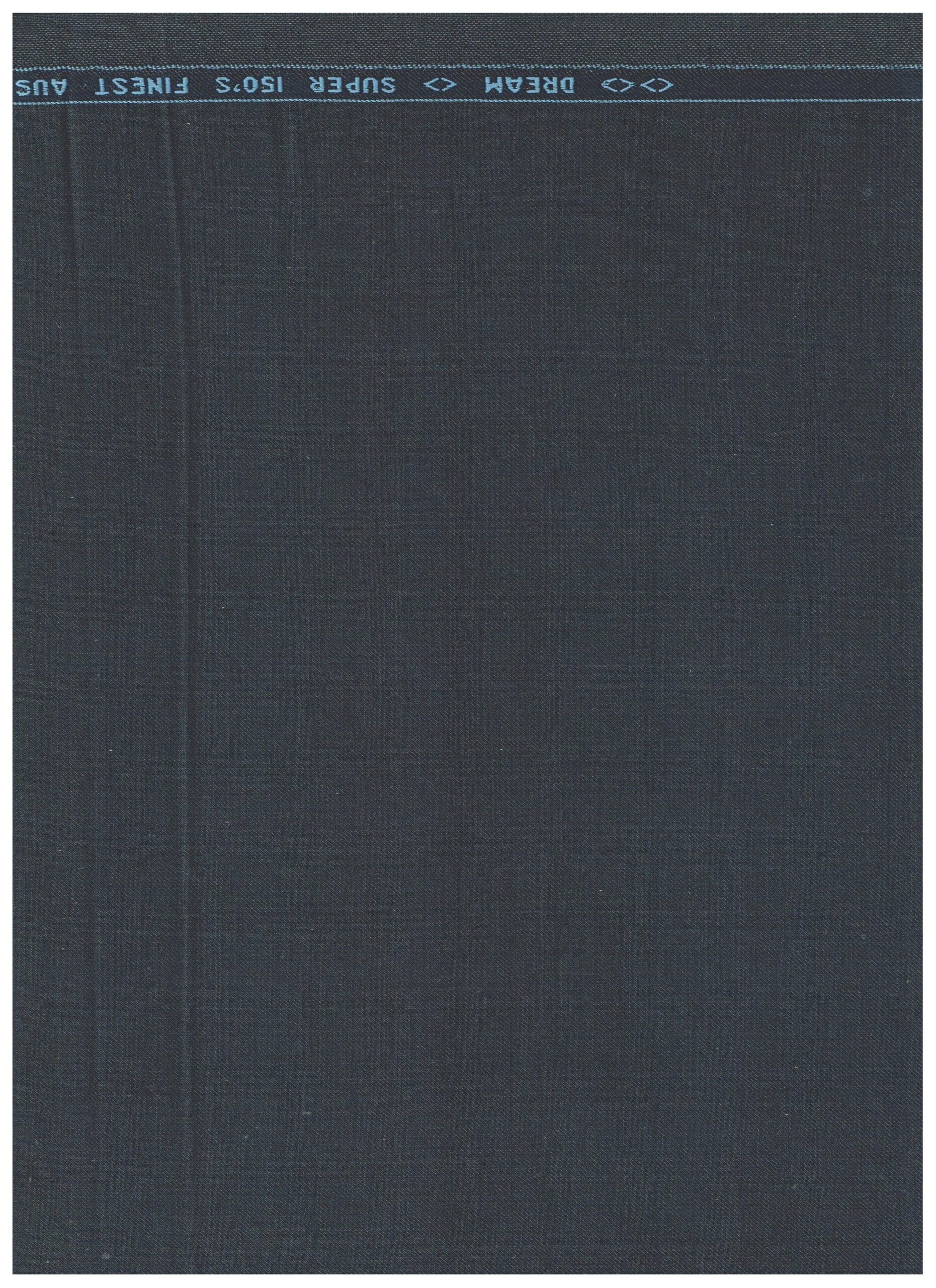 Natural Indigo Dye Giorgio Veneto Iralian 150's Polywool Suiting Fabric