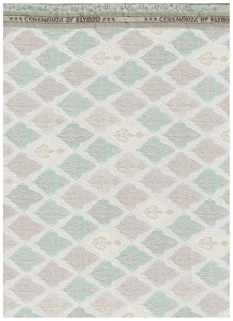 Raymond Unstitched Polyviscose Jacquard Sherwani & Modi Jacket Fabric ( Beige )