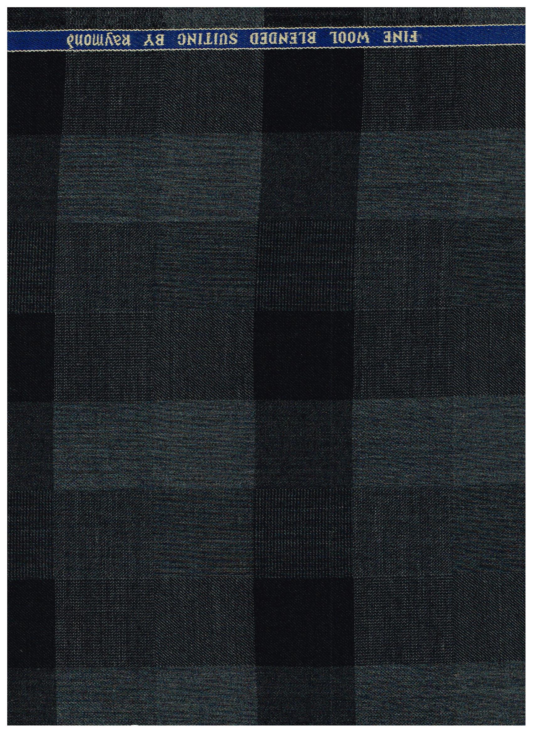 Raymond Luxurious Unstitched Polywool Trousers & Suiting Fabric ( Charcoal Grey )