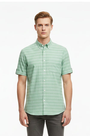 Readymade Arvind Tresca Cotton Shirt Green