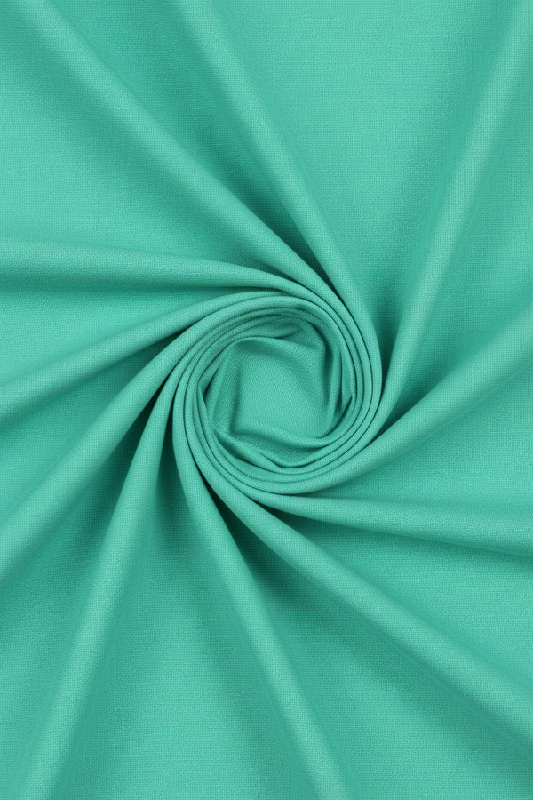 Neon green Arvind Tresca Giza cotton shirt fabric with a smooth texture and vibrant color, ideal for stylish shirts and garments.