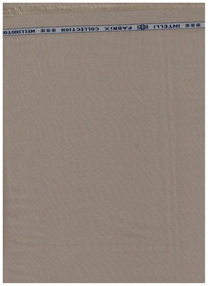 Arvind Cotton Netural Tan Suiting Fabric