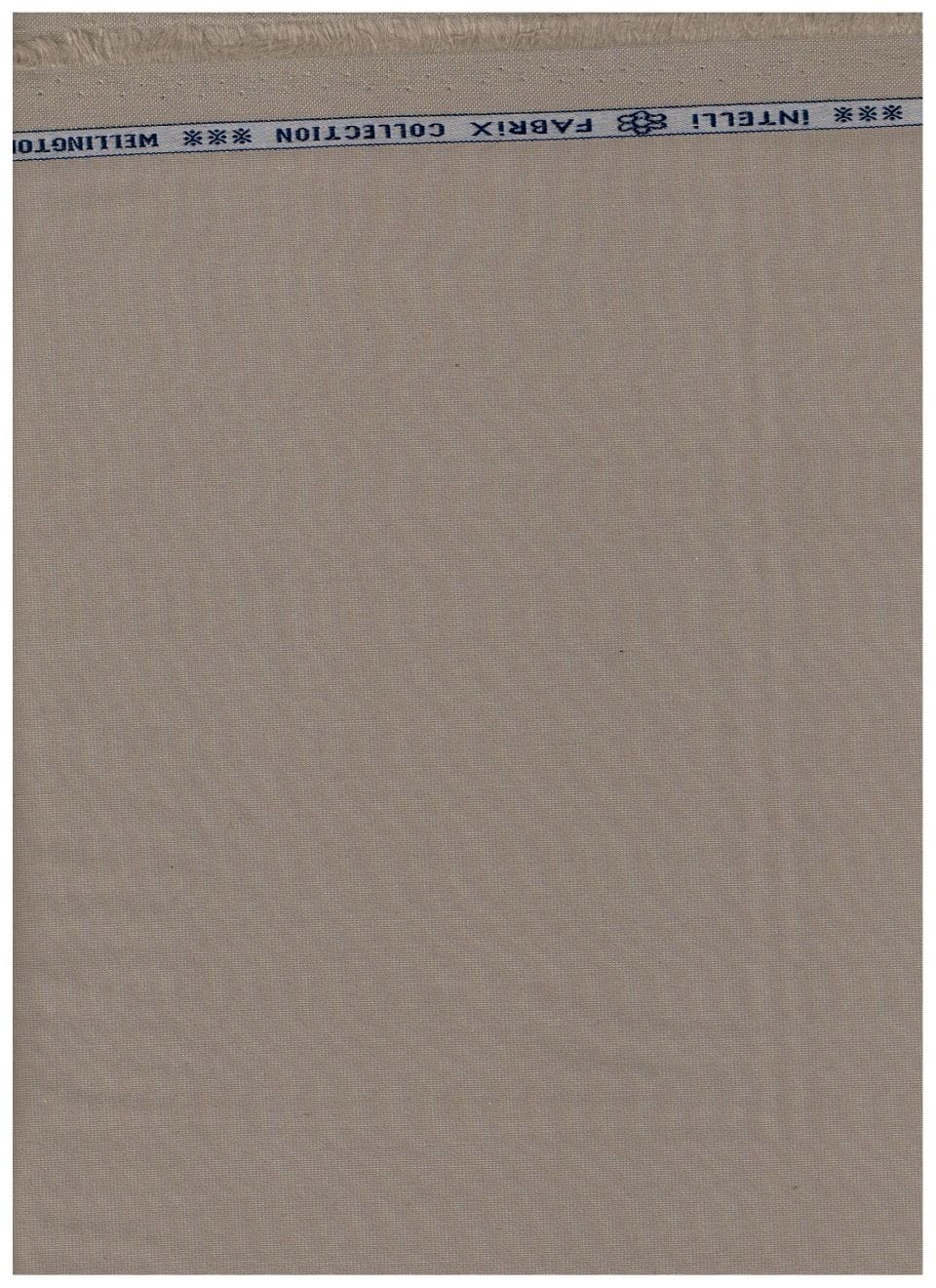 Arvind Cotton Netural Tan Suiting Fabric