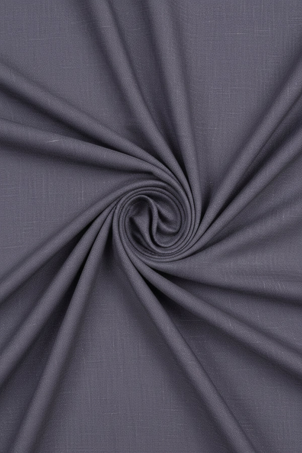 Lavender Raymond Polywool trousers and suiting fabric with a premium wool blend, showcasing a smooth, tailored textile.