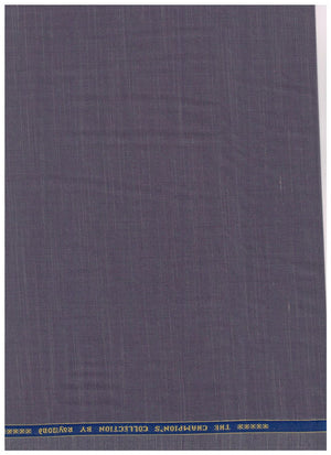 Raymond polywool trousers and suiting fabric in lavender, premium wool blend material with a smooth, tailored appearance.