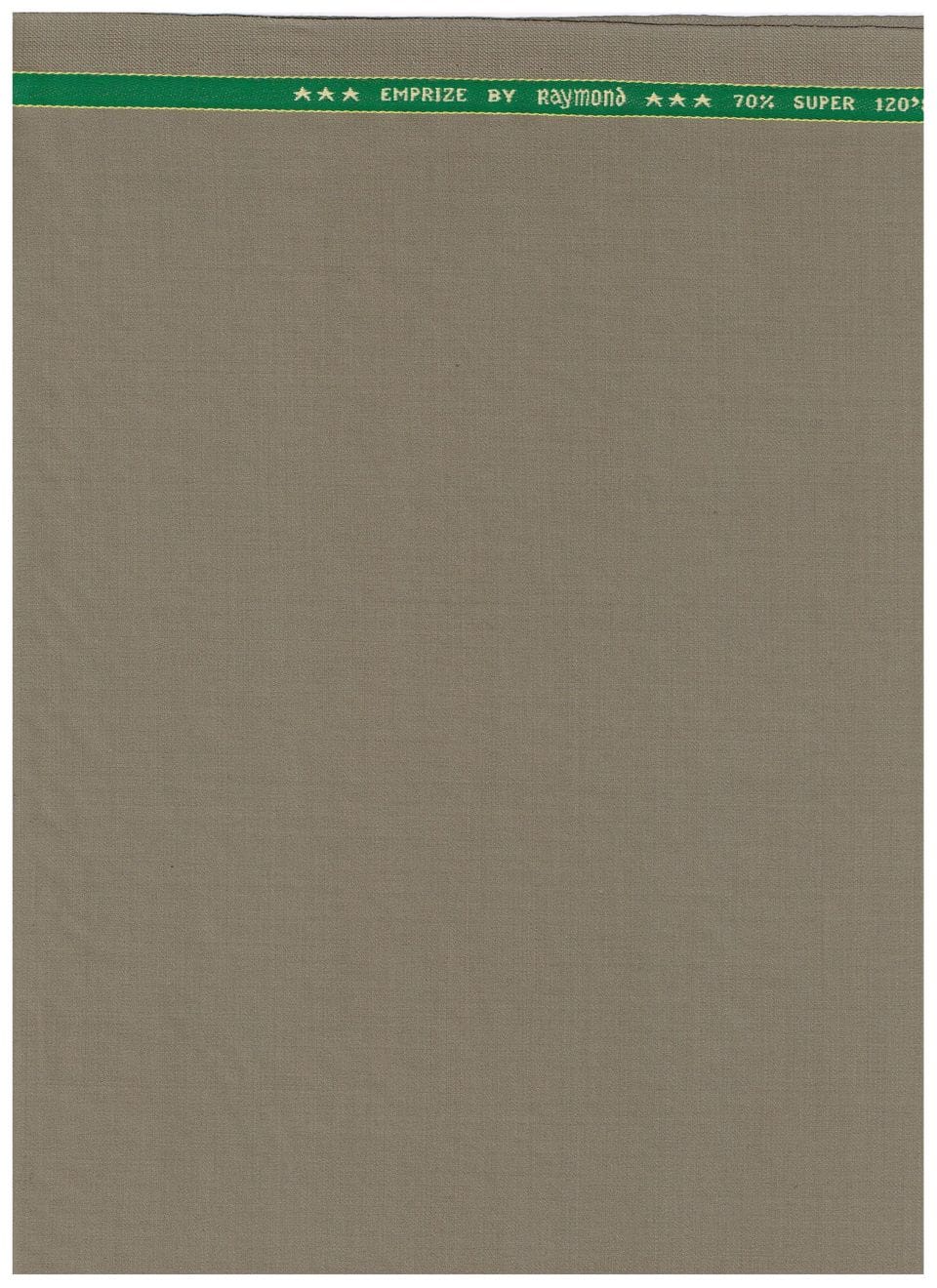 Raymond Olive khaki polywool Suiting Fabric