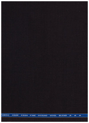 Raymond unstitched poly wool Lycra stretchable trousers and suiting fabric in coffee brown color, suitable for tailored suits.