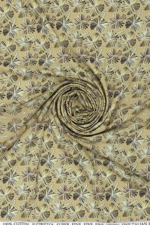 Italian Digital print Cotton shirting Fabric